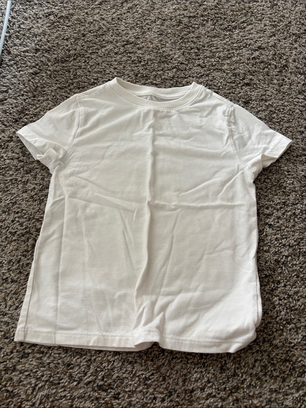 Cat & Jack White Short Sleeve Kids Tee